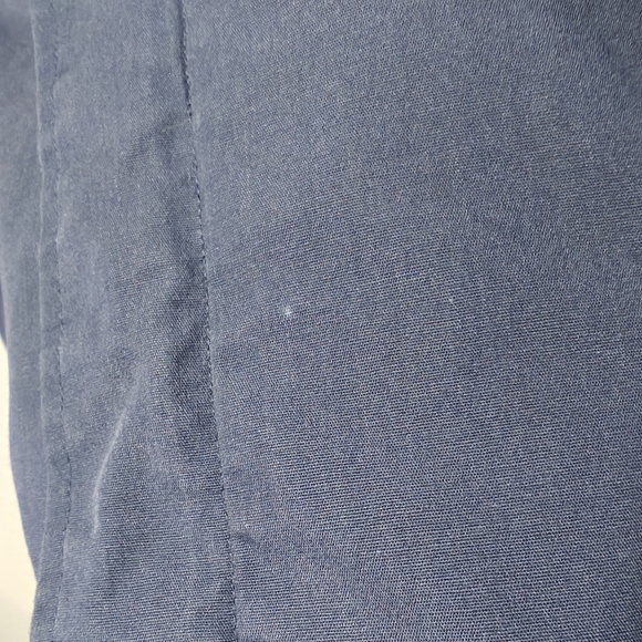 Vintage Haband Bomber Jacket Size Large Mens Navy Full Zip 3 Pockets Y2K - Picture 10 of 10